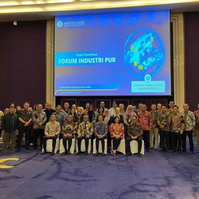 Rapat Koordinasi FORIN PUR antara APJATIN dengan DPU Bank Indonesia dan FKDOP
🗓️ Selasa 5 Desember 2023
📍 Hotel Raffles Jakarta